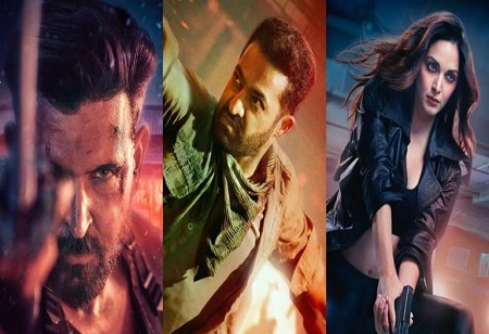War 2 Unveils Thrilling New Posters Featuring Hrithik, Jr NTR & Kiara Advani