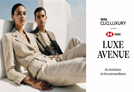 Tata CLiQ Luxury Teams Up with HSBC India for HSBC Luxe Avenue