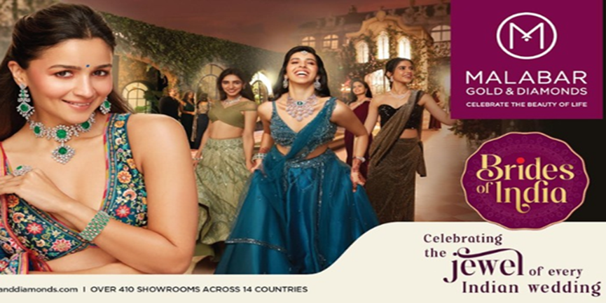 Malabar Gold & Diamonds Rolls Out 15th Brides of India Campaign