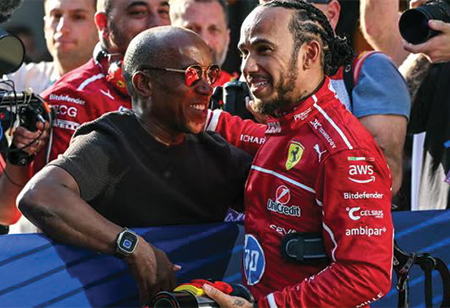 Lewis Hamilton Secures First Ferrari Pole with Record-Breaking Lap