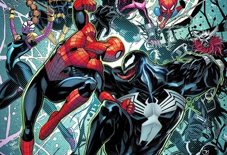 Spider-Verse vs Venomverse #1: A Huge Multiverse Battle Kicks Off