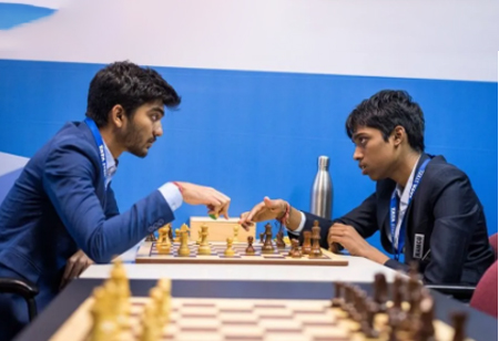 R Praggnanandhaa Stuns World Champion D Gukesh to Win Tata Steel