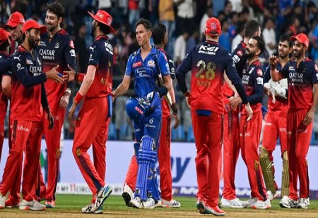 Royal Challengers Bengaluru Beats Mumbai Indians by 12 Runs