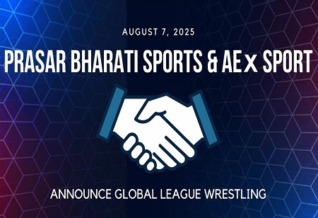 Prasar Bharati and AEx SPORT Launch Global League Wrestling in India