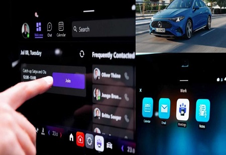 Mercedes-Benz Turns New CLA into Mobile Office with Teams, Intune Integration