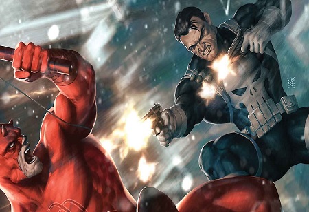 Marvel's Daredevil and Punisher Clash in The Devil's Trigger