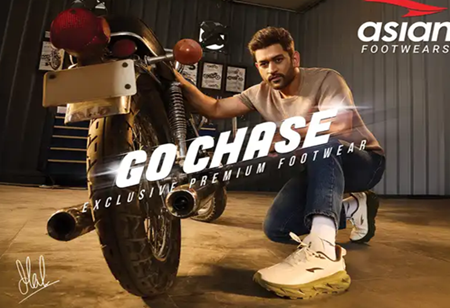 MS Dhoni Stars in Asian Footwears Festive 'Go Chase' Campaign