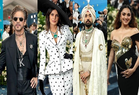 Indian Stars Shine at Met Gala 2025