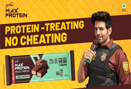 RiteBite Max Protein Launches Millet Wafer Protein Bars in India