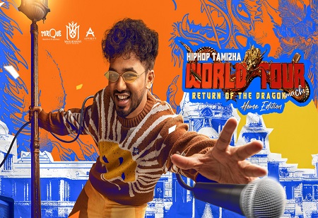 Hiphop Tamizha's Return of the Dragon Machi Lights Up Bengaluru in 2025