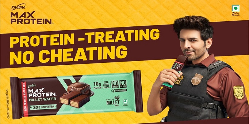 RiteBite Max Protein Launches Millet Wafer Protein Bars in India
