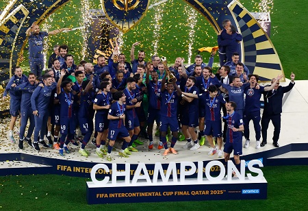 PSG Seal Intercontinental Cup Title After Tense Final Goes to Penaltie