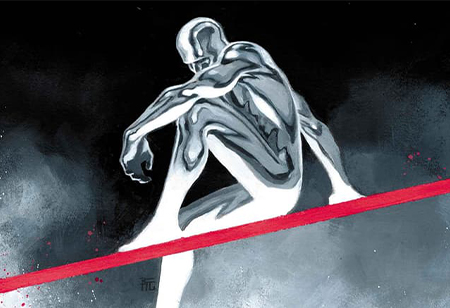 Julia Garner makes her debut as the Silver Surfer in Fantastic Four Footage