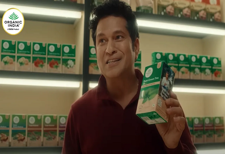 Organic India Launches Campaign with Sachin Tendulkar 