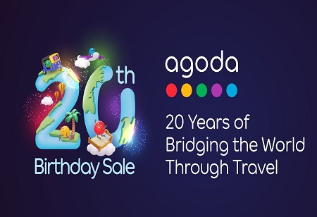 Agoda Invites Hoteliers to Join Milestone Campaign Celebrating Its 20th Birthday