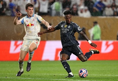 Real Madrid Beats RB Salzburg 3-0 to Advance in Club World Cup