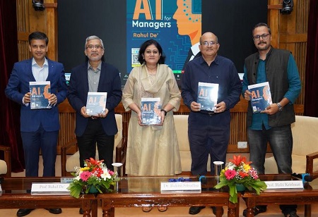 CSITM hosts book launch for Prof. Rahul De's latest work 'AI for Managers'
