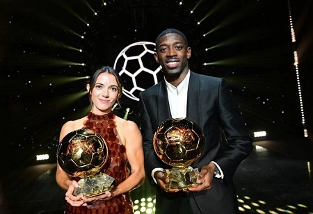 Ousmane Dembele Shines as PSG Dominates Ballon d'Or Night