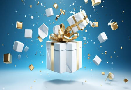 Zepto Gift Boxing Strategy continues with a New Year Surprise Box