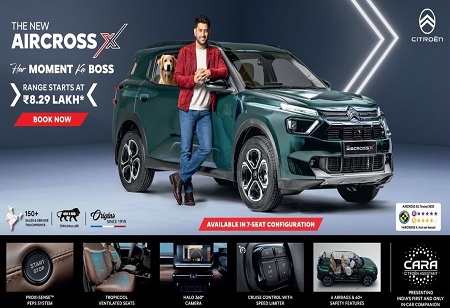 Citroen India Launches Shift Into The New Campaign with MS Dhoni