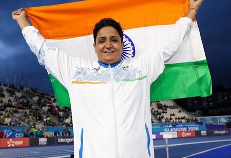 Sharmila Dhankar Wins India First Para Athletics CWG Gold Medal