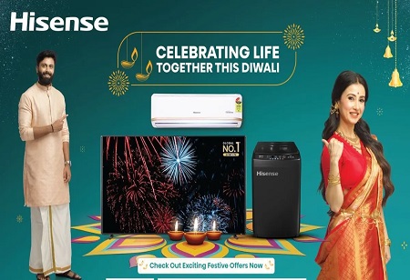 Hisense India Spreads Diwali Joy with Family-Filled Ad