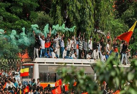 RCB victory celebration creates a stampede, taking the lives of the fans