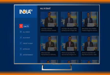 India TV Speed News Debuts on the Web Platform